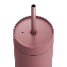 Fellow Carter Cold Tumbler termo puodelis, 473 ml, pastelinės rožinės spalvos Fellow Carter Cold Tumbler termo puodelis, 473 ml, pastelinės rožinės spalvos