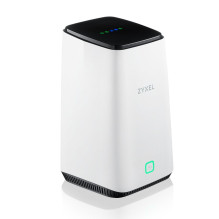 „Zyxel FWA510“ belaidis maršrutizatorius, kelių gigabitų eterneto trijų dažnių (2,4 GHz / 5 GHz / 5 GHz), 5G, juodas, ba