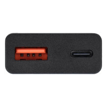 Įkroviklis Blue Star Slim GaN 25W USB-C / USB-A juodas Įkroviklis Blue Star Slim GaN 25W USB-C / USB-A juodas