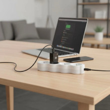 Charger Blue Star Slim GaN 25W USB-C / USB-A black Charger Blue Star Slim GaN 25W USB-C / USB-A black