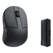 Kompiuterio Pelė - Keychron M4 Bevielis, 26000 DPI, Bluetooth, USB Type-C, Juoda Kompiuterio Pelė - Keychron M4 Bevielis, 26000 DPI, Bluetooth, USB Type-C, Juoda