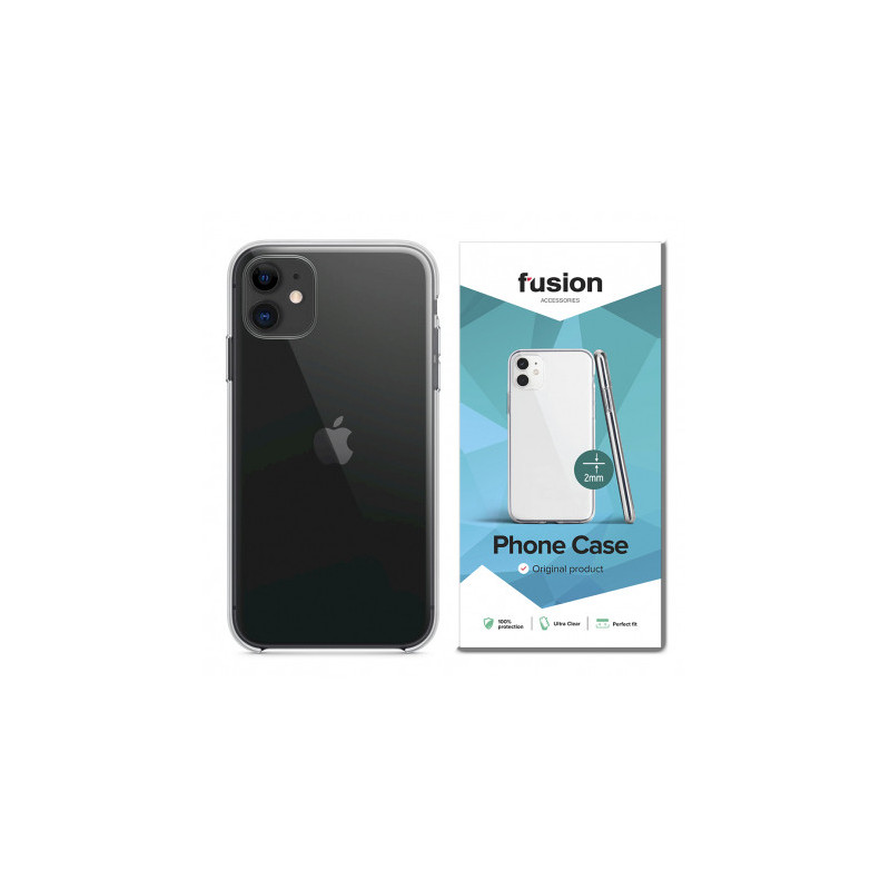 Fusion Accessories "Ultra Clear Series 2 mm Silicone Case iPhone SE (2020)" Transparent