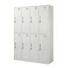 Metalinė persirengimo spintelė aštuonvietė, dviejų lygių Rehalt Systems 1800 x 1200 x 500