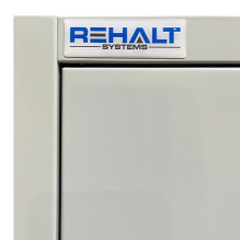 Metalinė persirengimo spintelė keturvietė, dviejų lygių Rehalt Systems 1800 x 800 x 500