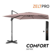 Outdoor umbrella with cover Comfort Taupe