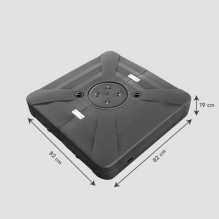 Outdoor umbrella base - SOLID base (heavy duty) up to 150 kg Outdoor umbrella base - SOLID base (heavy duty) up to 150 kg