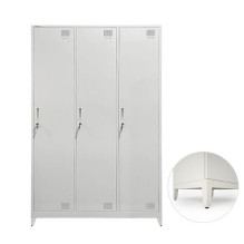 Metal changing room...