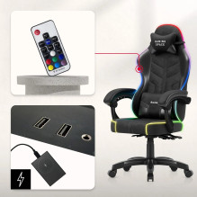 Huzaro Force 2.7 RGB juoda žaidimų kėdė Huzaro Force 2.7 RGB juoda žaidimų kėdė