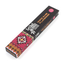 Hari Darshan Tribal Soul Incense - White Sage Lavender Hari Darshan Tribal Soul Incense - White Sage Lavender