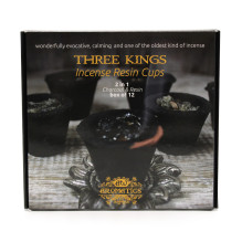 Perfume Cups - Three Kings AW Aromatics 12 Incense Resin Cups Perfume Cups - Three Kings AW Aromatics 12 Incense Resin Cups