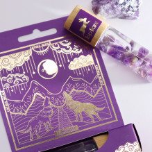 Aromatherapy Roll-On - Hop Hare Moon Roll-On with Amethyst and Essential Oils Aromatherapy Roll-On - Hop Hare Moon Roll-On with Amethyst and Essential Oils