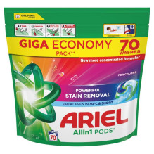 Washing capsules Ariel All-in-1 PODS Color, 70 pcs