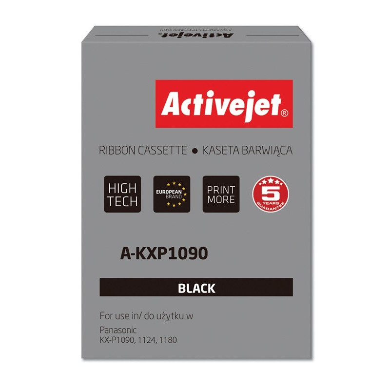 Rašalo Kasetė - Activejet A-KXP1090 Pakeitimas Panasonic KX-P115 Juoda