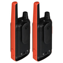 Two Way Radio - Motorola T82 16 Channels 10,000m Range Rechargeable Black, Orange Two Way Radio - Motorola T82 16 Channels 10,000m Range Rechargeable Black, Orange