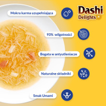 Katės Skanėstas - INABA Dashi Delights Silky Broth Chicken & Salmon 40g Katės Skanėstas - INABA Dashi Delights Silky Broth Chicken & Salmon 40g