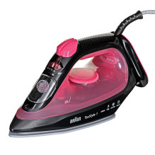Braun TexStyle 1 Dry &amp; Steam iron Ceramic soleplate 2000 W Black, Purple