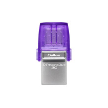 USB Flash Drive - Kingston DataTraveler 64GB MicroDuo 3C 200MB/s Purple USB Flash Drive - Kingston DataTraveler 64GB MicroDuo 3C 200MB/s Purple