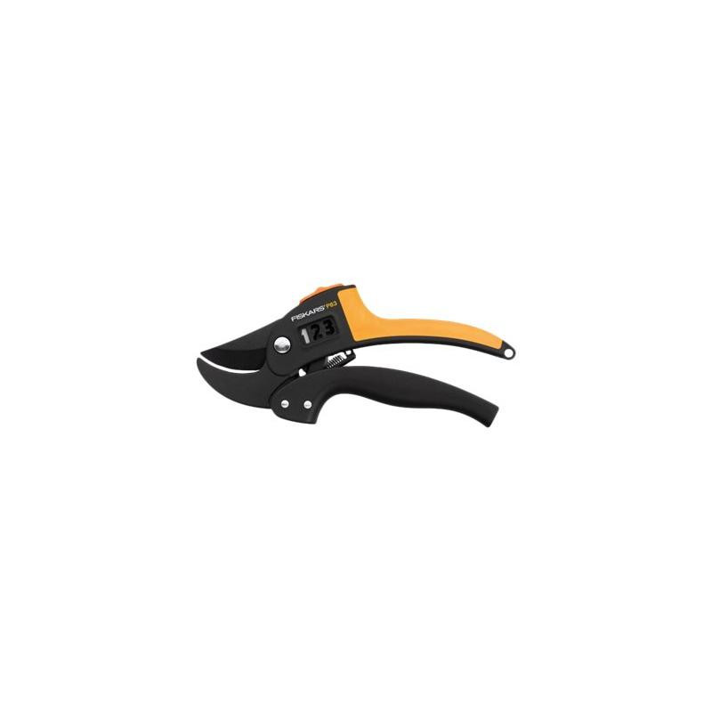 Sodo Įrankis - Fiskars PowerStep P83 Žirklės 24mm Pjovimo Pajėgumas Juoda Oranžinė