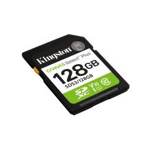 Atminties Kortelė - Kingston 128GB SDXC Canvas Select Plus Gen3 150MB / s C10 UHS-I V10 Atminties Kortelė - Kingston 128GB SDXC Canvas Select Plus Gen3 150MB / s C10 UHS-I V10