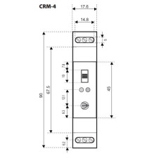 RELAY STAIRCASE LIGHTING CRM-4 230V RELAY STAIRCASE LIGHTING CRM-4 230V