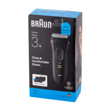 Braun 3000BT tinklelio skustuvas, kirpimo mašinėlė, juoda, pilka