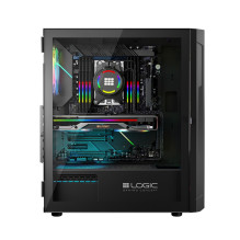 Logic ARAMIS ARGB MINIDI USB 3.0 dėklas, juodas Logic ARAMIS ARGB MINIDI USB 3.0 dėklas, juodas