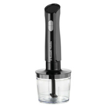 Rankinis Blenderis - Russell Hobbs 27141-56 500W, 2 Greičiai, Nerūdijančio Plieno Plaktukas, Juoda