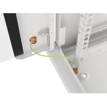 Lanberg WF01-6404-10S rack spintelė 4U prie sienos montuojama lentyna, pilka