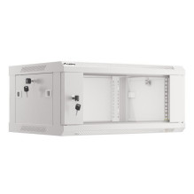 Lanberg WF01-6404-10S rack spintelė 4U prie sienos montuojama lentyna, pilka
