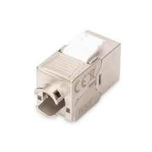 „Digitus CAT 6A Keystone“ modulis, ekranuotas, tvirtinimas be įrankių „Digitus CAT 6A Keystone“ modulis, ekranuotas, tvirtinimas be įrankių