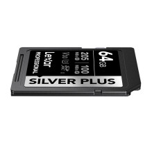 Lexar Professional SILVER PLUS SDXC 64GB atminties kortelė Lexar Professional SILVER PLUS SDXC 64GB atminties kortelė