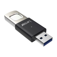 „Lexar Fingerprint F35pro“ USB 3.2 128 GB atmintinė „Lexar Fingerprint F35pro“ USB 3.2 128 GB atmintinė