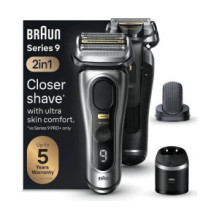 Braun Series 9 Pro+ 9597cc shaver silver / black (7500435218252)