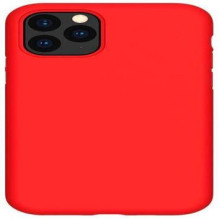 „Evelatus Apple iPhone 7 / 8 / SE2020 / SE2022“ aukščiausios kokybės minkštas silikoninis dėklas, raudonas