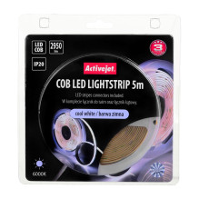 LED Juostos Šviesa - Activejet Aje-cob 5m Universal, Balta