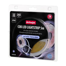 LED Juostos Šviesa - Activejet Aje-cob 5m Universal, Balta