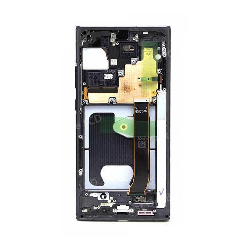 LCD screen Samsung N985 / N986 Note 20 Ultra with touch screen and frame Mystic Black original (service pack)