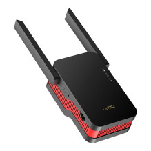 Wi-Fi Amplifier - Cudy RE3000 2400-5000 MHz 574 / 2402 Mbit / s Red / Black
