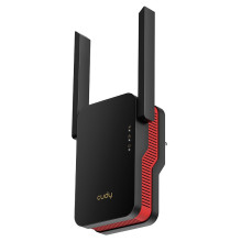 Wi-Fi Stiprintuvas - Cudy RE3000 2400-5000 MHz 574 / 2402 Mbit / s Raudonas / Juodas
