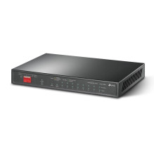 Tinklo komutatorius - TP-Link TL-SG1210MP Nevaldomas Gigabit 9 PoE Prievadai 123W Juodas