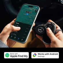 Chipolo LOOP Mercedes - Rechargeable Bluetooth Tracker with Silicone Loop for iOS & Android, Black Chipolo LOOP Mercedes - Rechargeable Bluetooth Tracker with Silicone Loop for iOS & Android, Black