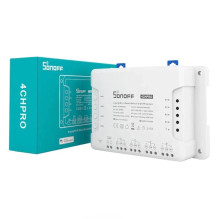 Smart Switch - SONOFF 4 Channel Wi-Fi and RF433MHz Control for DIN Rail Mounting