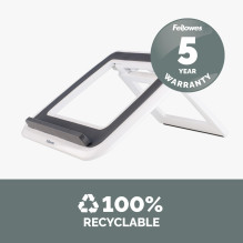 NB ACC STAND QUICK LIFT WHITE / I-SPIRE / 17" 8210101 FELLOWES
