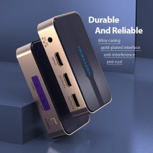 VAIZDO SKIRSTYTUVAS HDMI 2 PRIEVADŲ 4K / ACBG0-EU VENTION