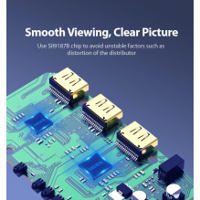 VAIZDO SKIRSTYTUVAS HDMI 2 PRIEVADŲ 4K / ACBG0-EU VENTION