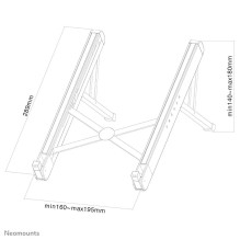 NB ACC DESK STAND 11-17" / NSLS010 NEOMOUNTS NB ACC DESK STAND 11-17" / NSLS010 NEOMOUNTS
