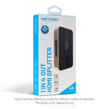 VAIZDO SKIRTUVAS HDMI 4 PRIEVADŲ / ACCG0-EU VENTION