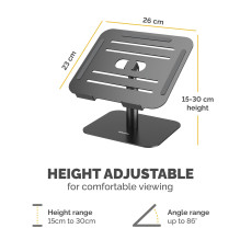 NB ACC DESK STAND / BLACK 100138881 FELLOWES