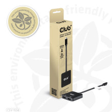 I / O HUB USB-C TO HDMI 2PORT / MST CSV-1558 CLUB3D I / O HUB USB-C TO HDMI 2PORT / MST CSV-1558 CLUB3D