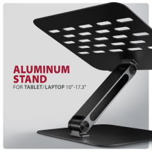 NB ACC STAND 10-17.3" / ALUMINUM HQ STND-LQB AXAGON